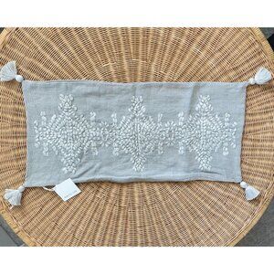 NEW Serena & Lily Hillview Pillow Cover (14”x30”)-Fog Grey